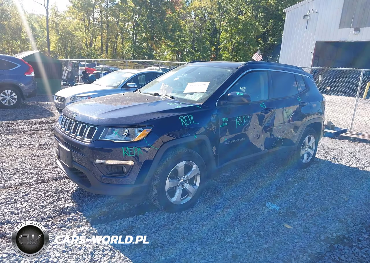 2018 Jeep Compass Latitude 4X4 VIN:3C4NJDBB6JT153169 - 2