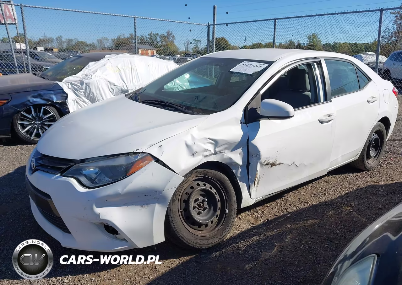 2016 Toyota Corolla Le VIN:2T1BURHE6GC615492 - 2