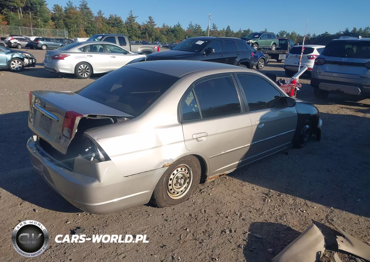 2002 Honda Civic Lx VIN:2HGES15552H571669 - 4