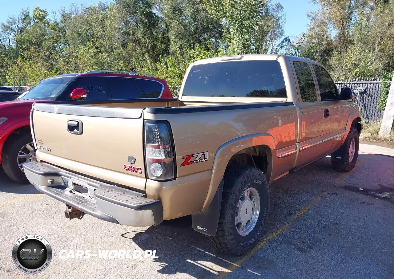2001 GMC Sierra 1500 Sle VIN:1GTEK19T51E216644 - 4