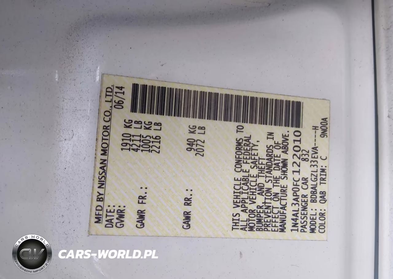 2015 Nissan Altima 2.5 S VIN:1N4AL3AP0FC122010 - 9