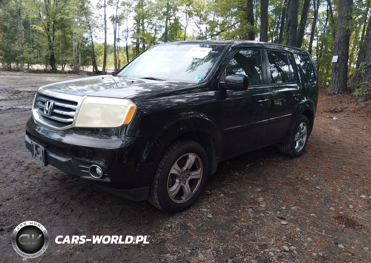 2013 Honda Pilot Ex-L VIN:5FNYF4H6XDB011161 - 2