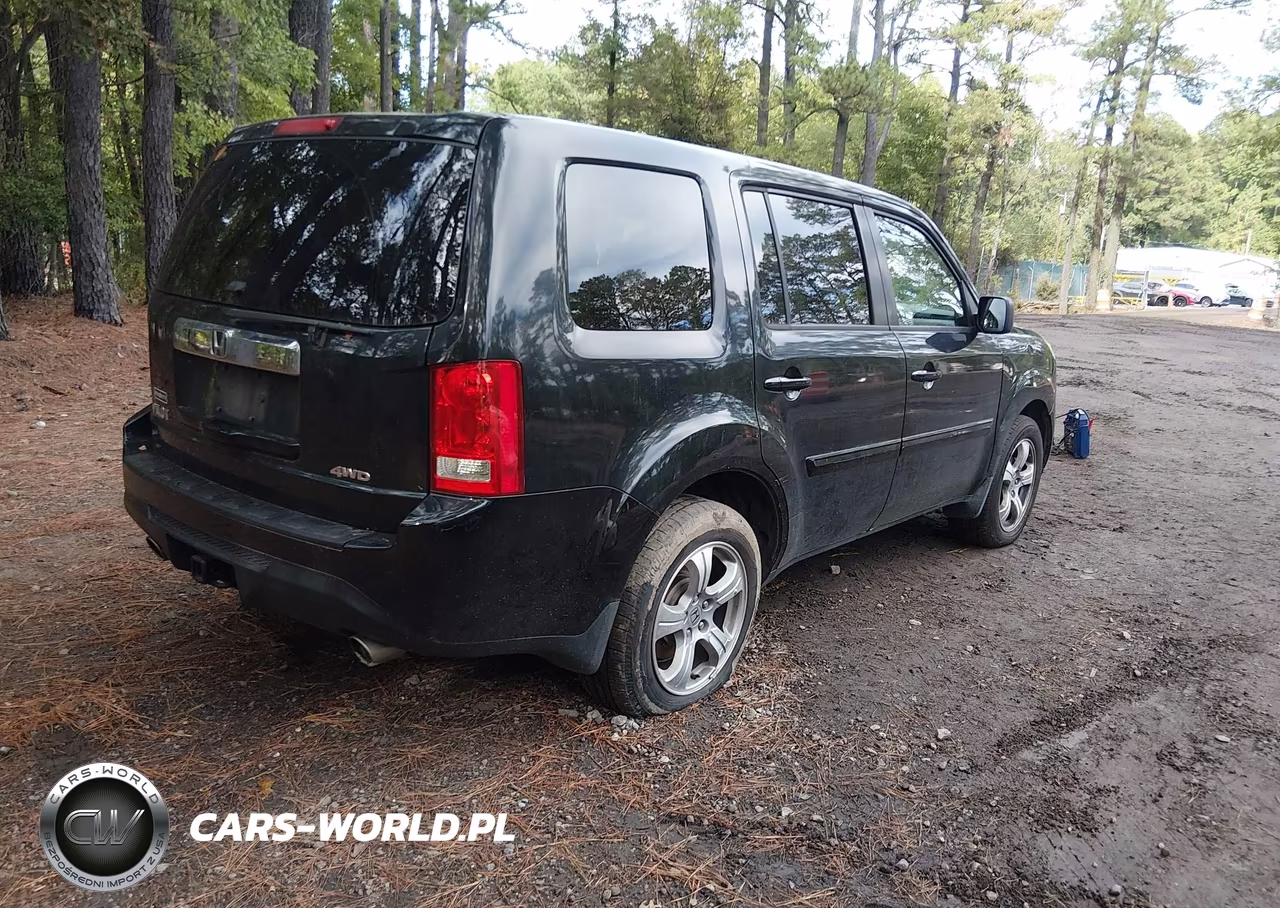 2013 Honda Pilot Ex-L VIN:5FNYF4H6XDB011161 - 4