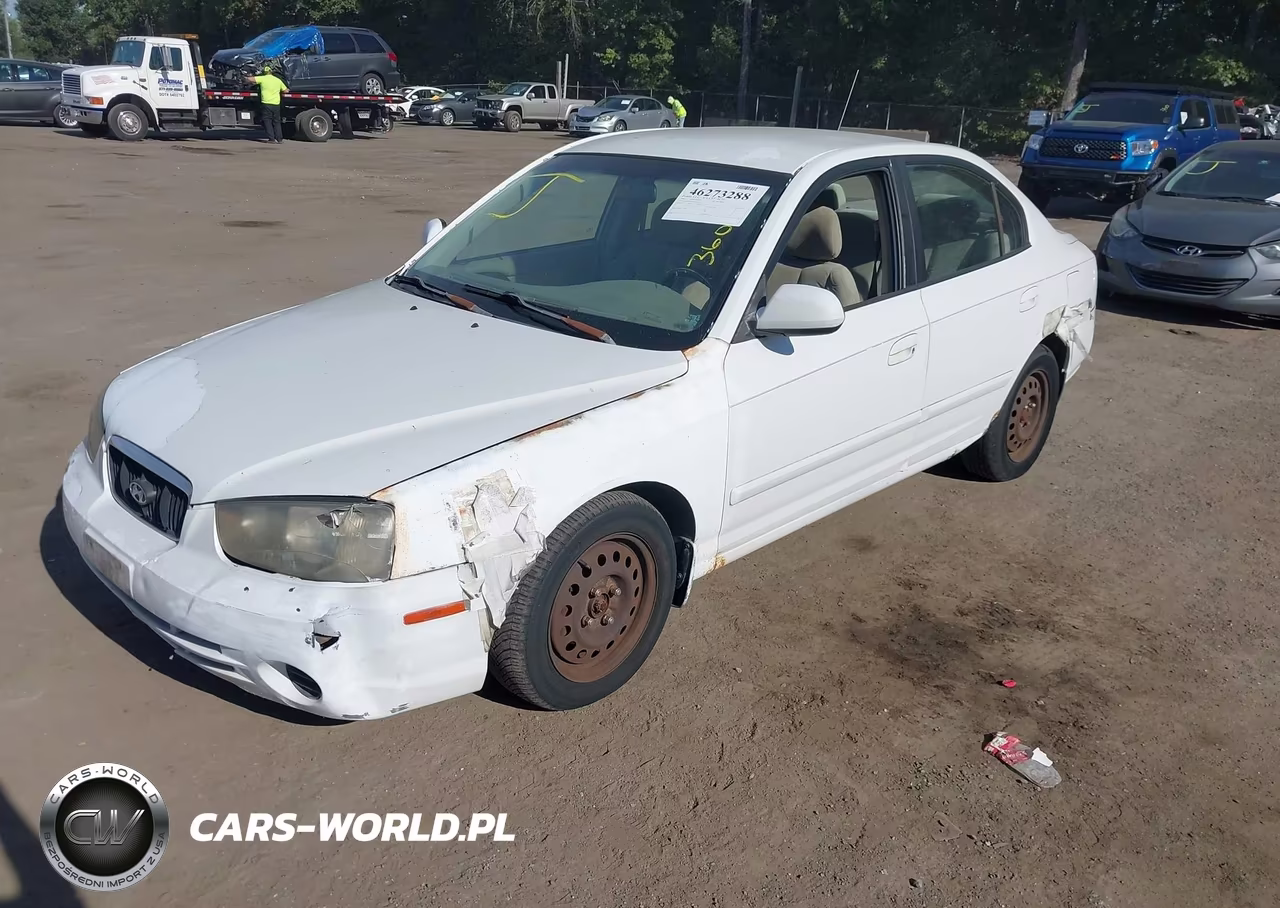 2002 Hyundai Elantra Gls VIN:KMHDN45D12U331229 - 2