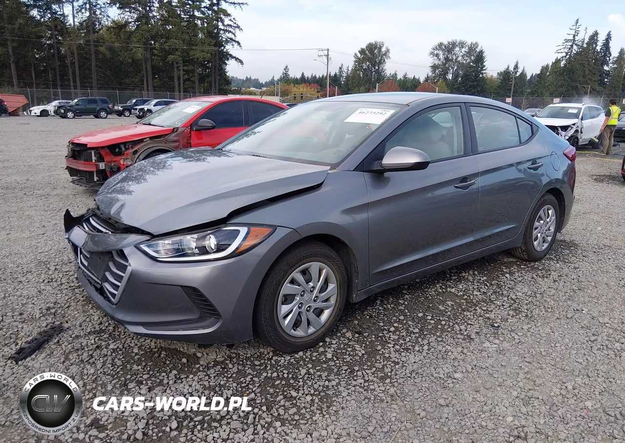 2018 Hyundai Elantra Se VIN:KMHD74LF5JU613970 - 2