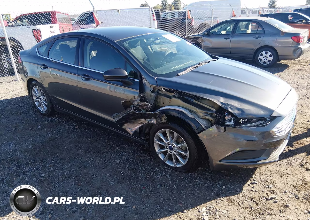 2017 Ford Fusion Se VIN:3FA6P0H72HR235623 - 1