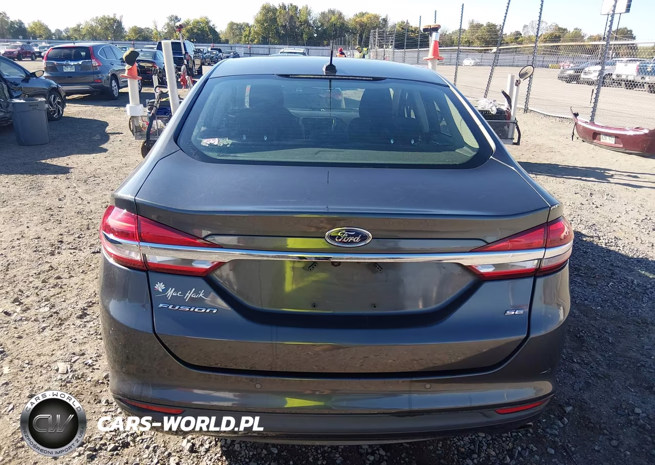 2017 Ford Fusion Se VIN:3FA6P0H72HR235623 - 16