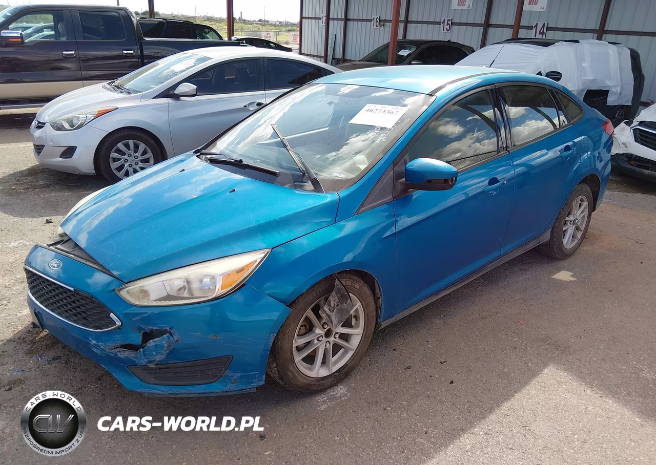 2015 Ford Focus Se VIN:1FADP3F26FL220490 - 2
