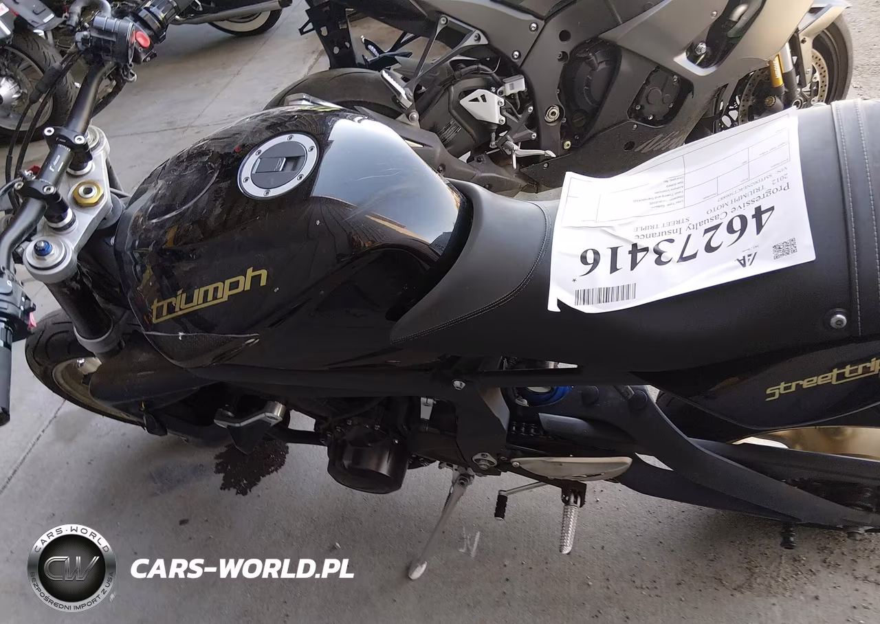 2012 Triumph Motorcycle Street Triple R VIN:SMTD02NE4CT506887 - 13