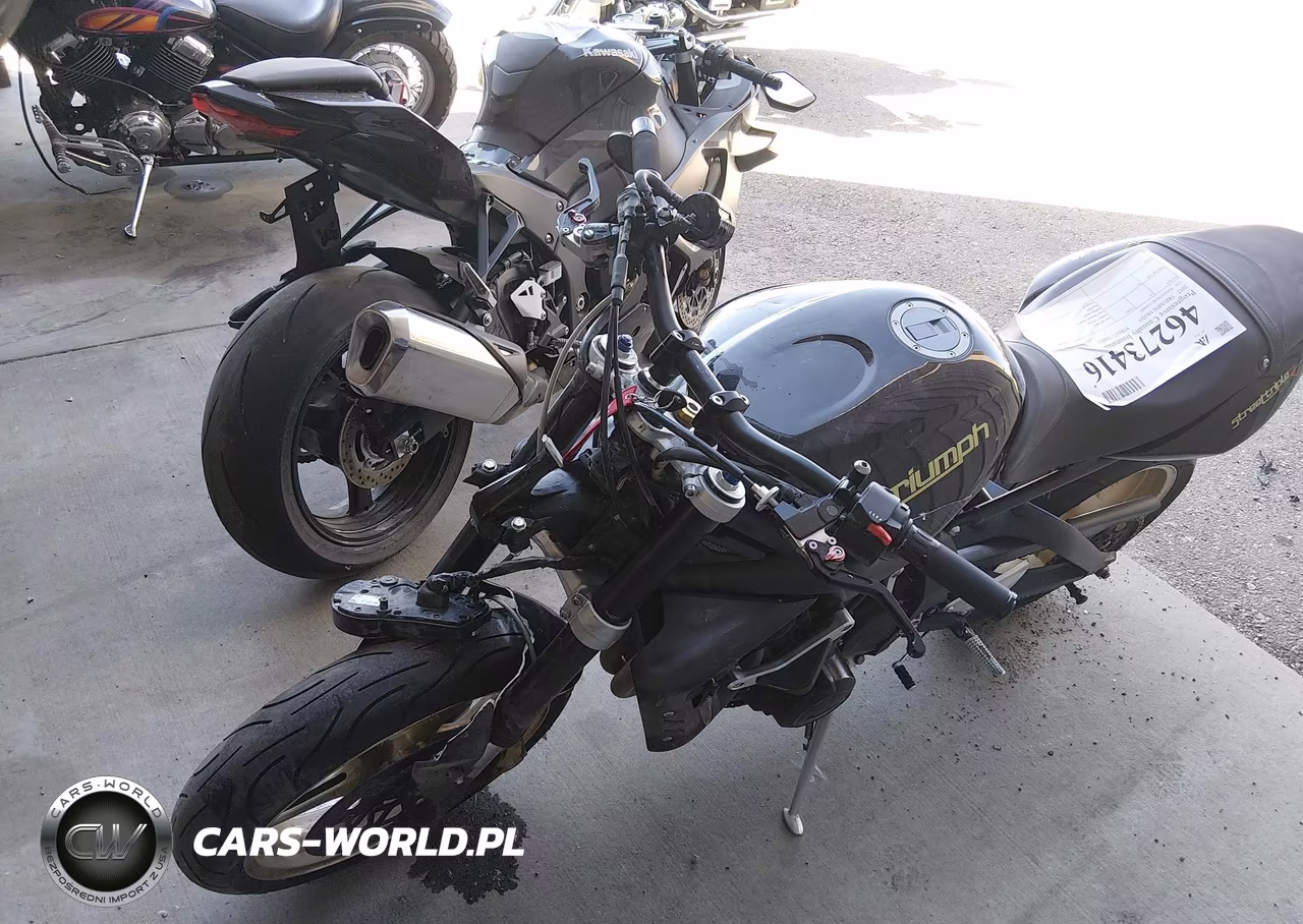 2012 Triumph Motorcycle Street Triple R VIN:SMTD02NE4CT506887 - 2