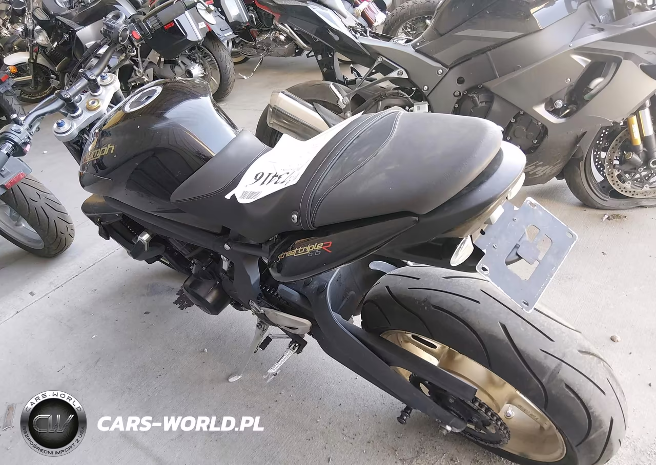 2012 Triumph Motorcycle Street Triple R VIN:SMTD02NE4CT506887 - 3