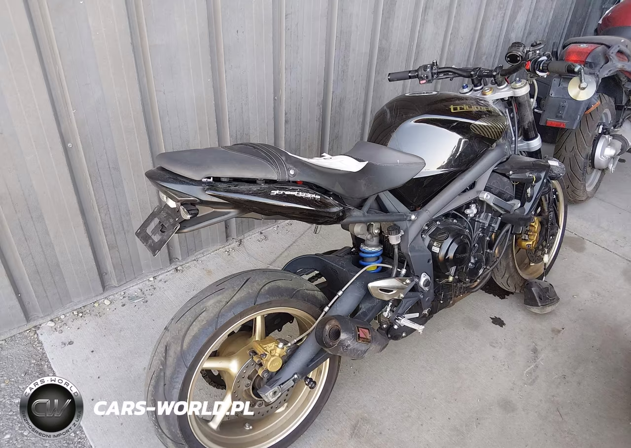 2012 Triumph Motorcycle Street Triple R VIN:SMTD02NE4CT506887 - 4