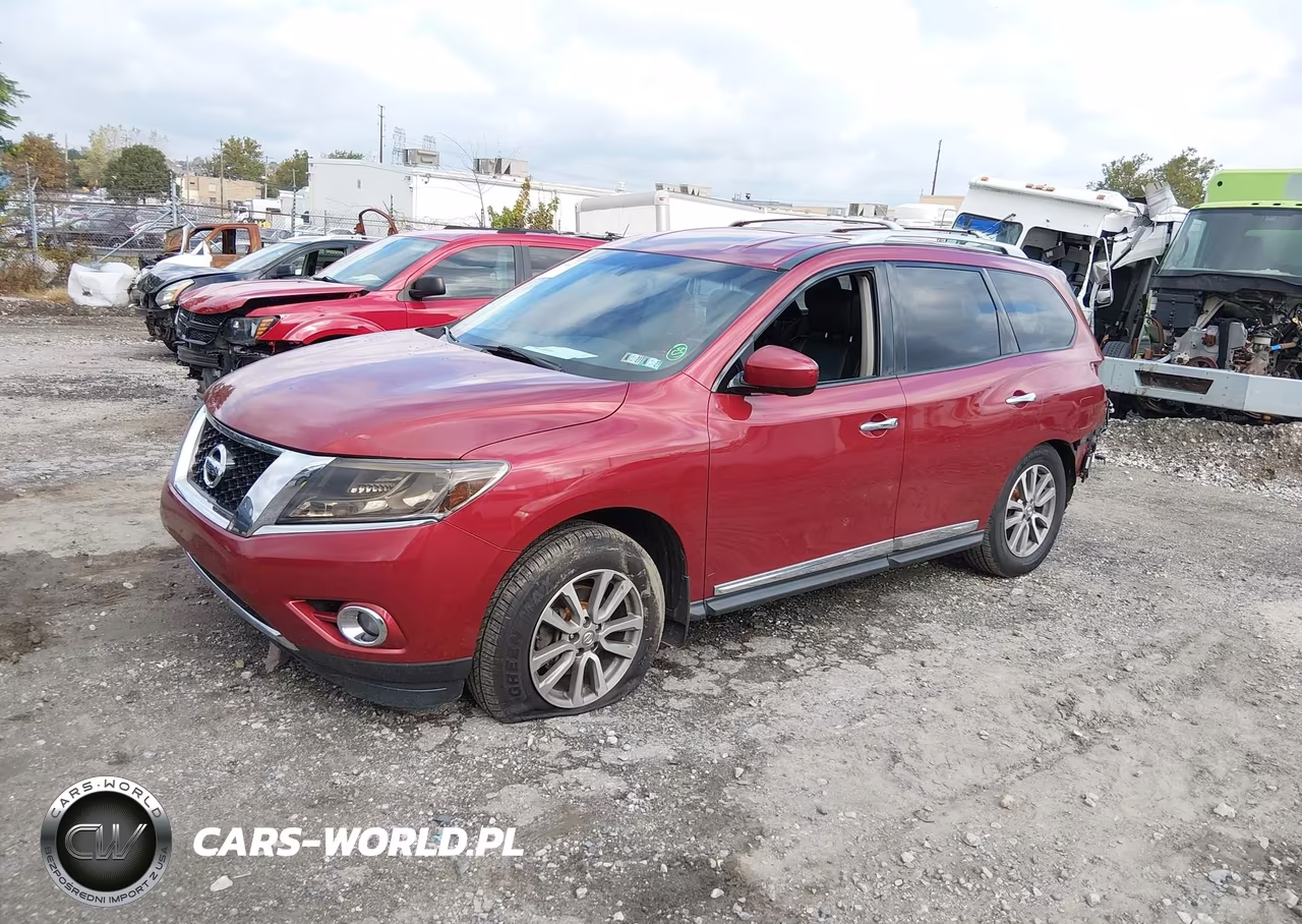 2015 Nissan Pathfinder Sl VIN:5N1AR2MM3FC648972 - 2