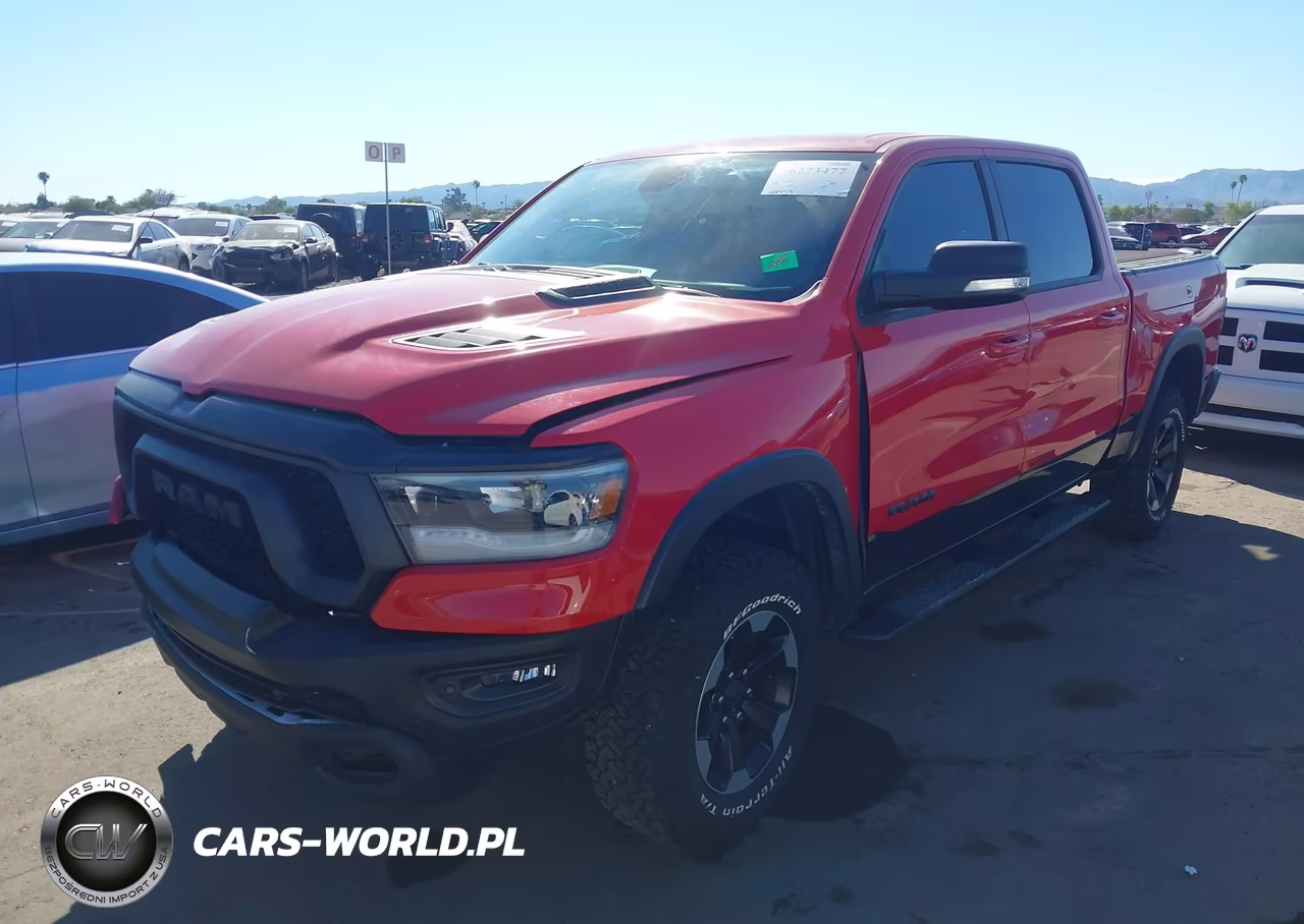 2019 Ram 1500 Rebel 4X4 5'7 Box VIN:1C6SRFLT9KN752400 - 2