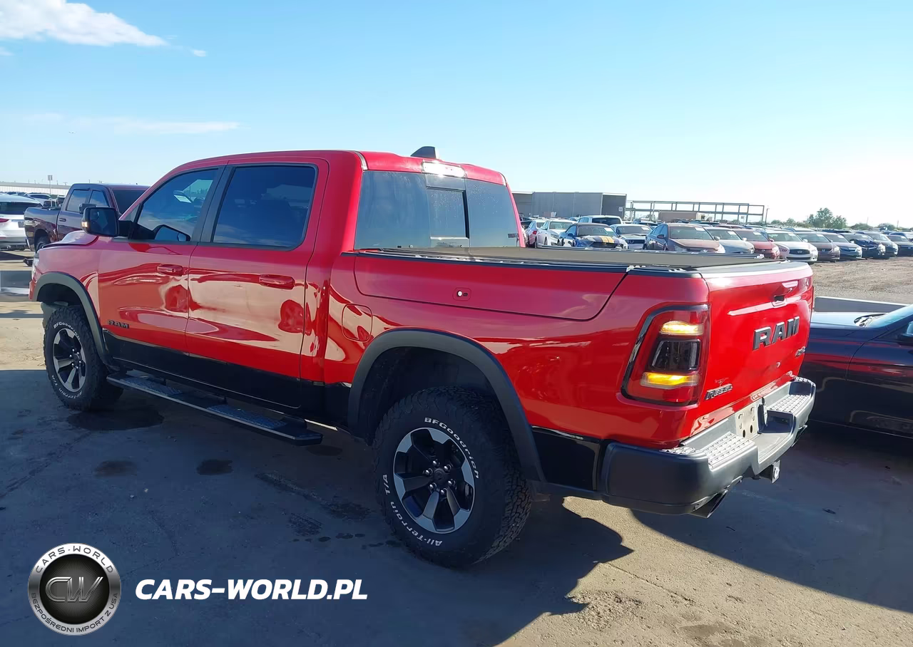 2019 Ram 1500 Rebel 4X4 5'7 Box VIN:1C6SRFLT9KN752400 - 3