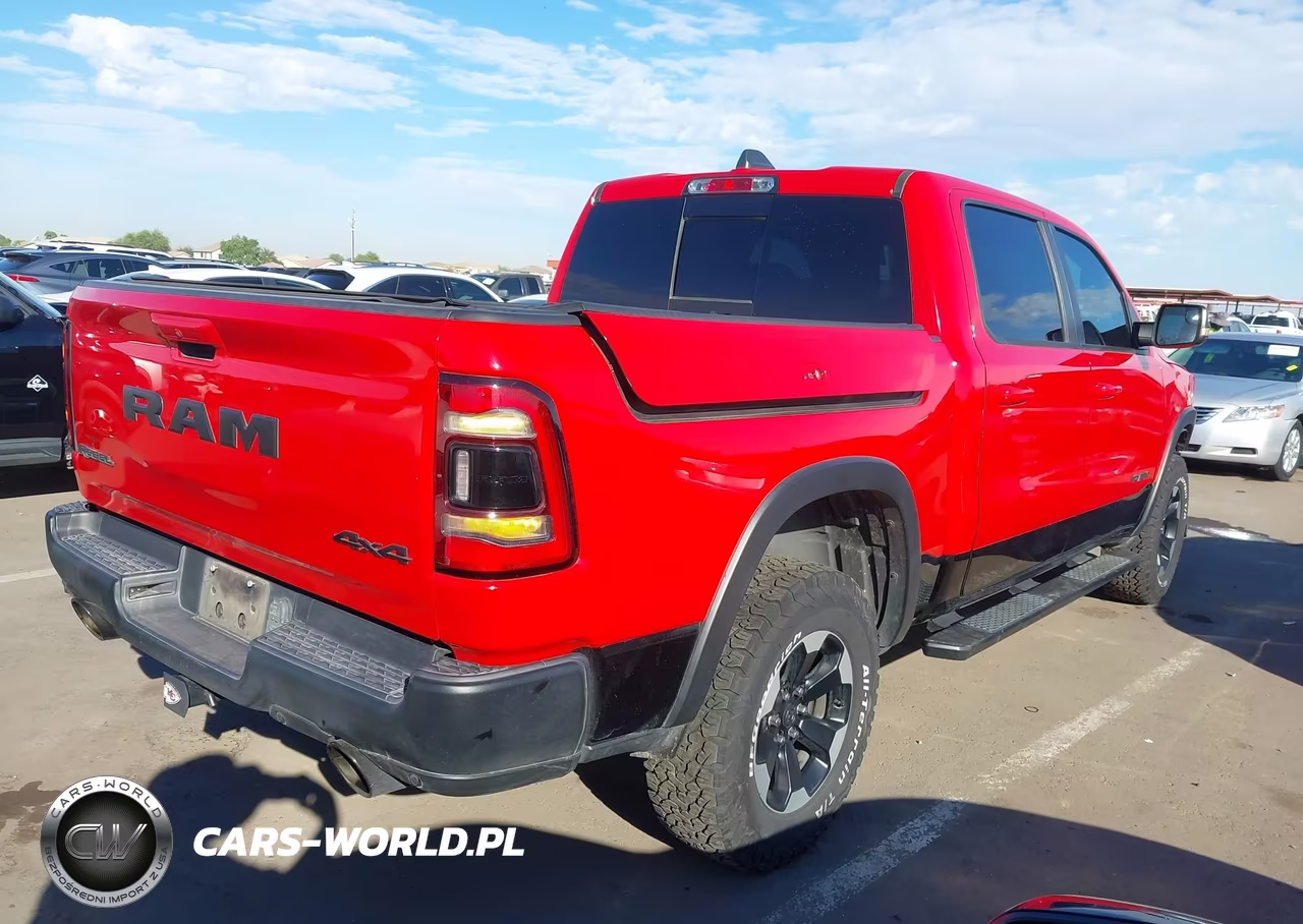 2019 Ram 1500 Rebel 4X4 5'7 Box VIN:1C6SRFLT9KN752400 - 4
