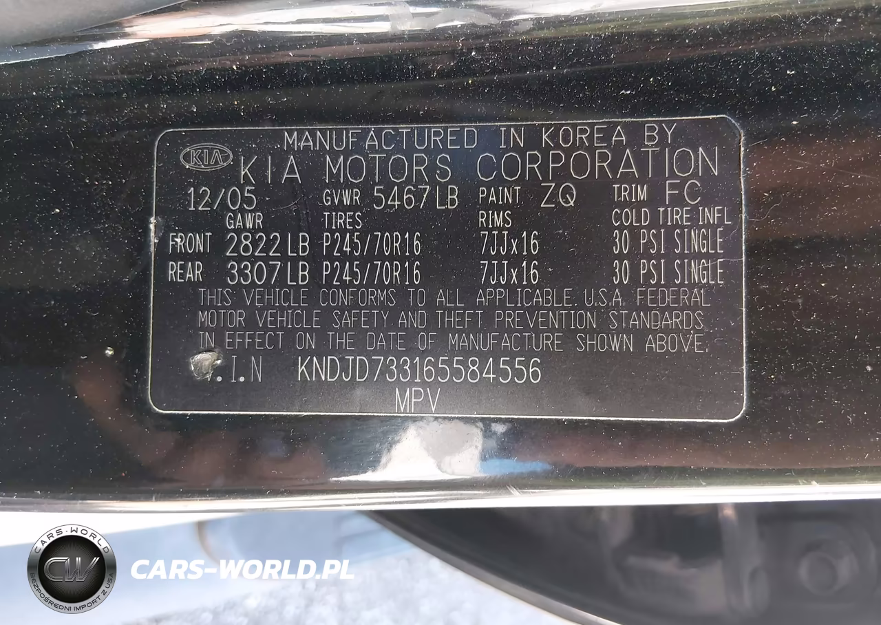 2006 Kia Sorento Ex-Lx VIN:KNDJD733165584556 - 9