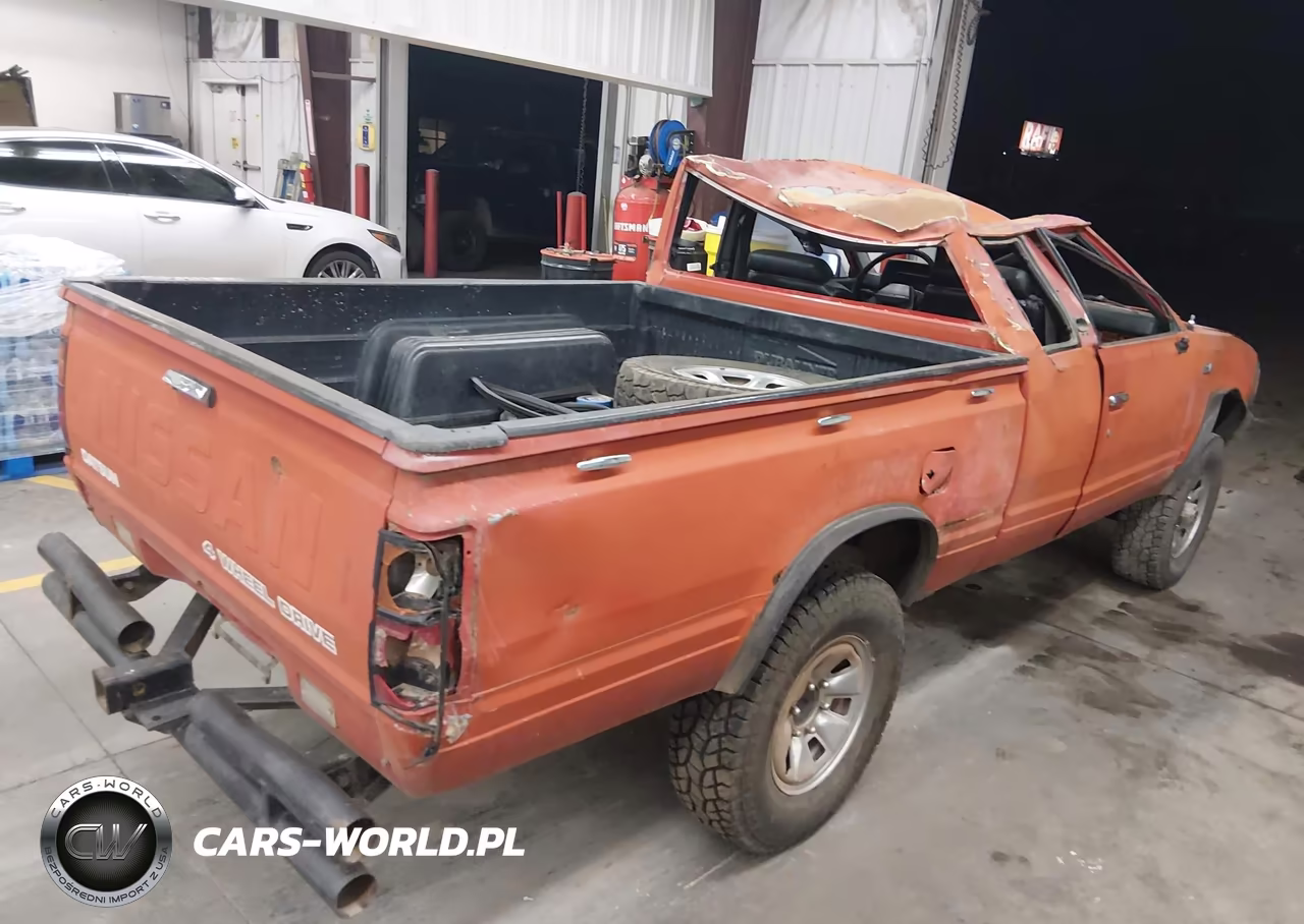 1984 Datsun 720 King Cab 4X4 VIN:JN6ND06Y2EW017682 - 4