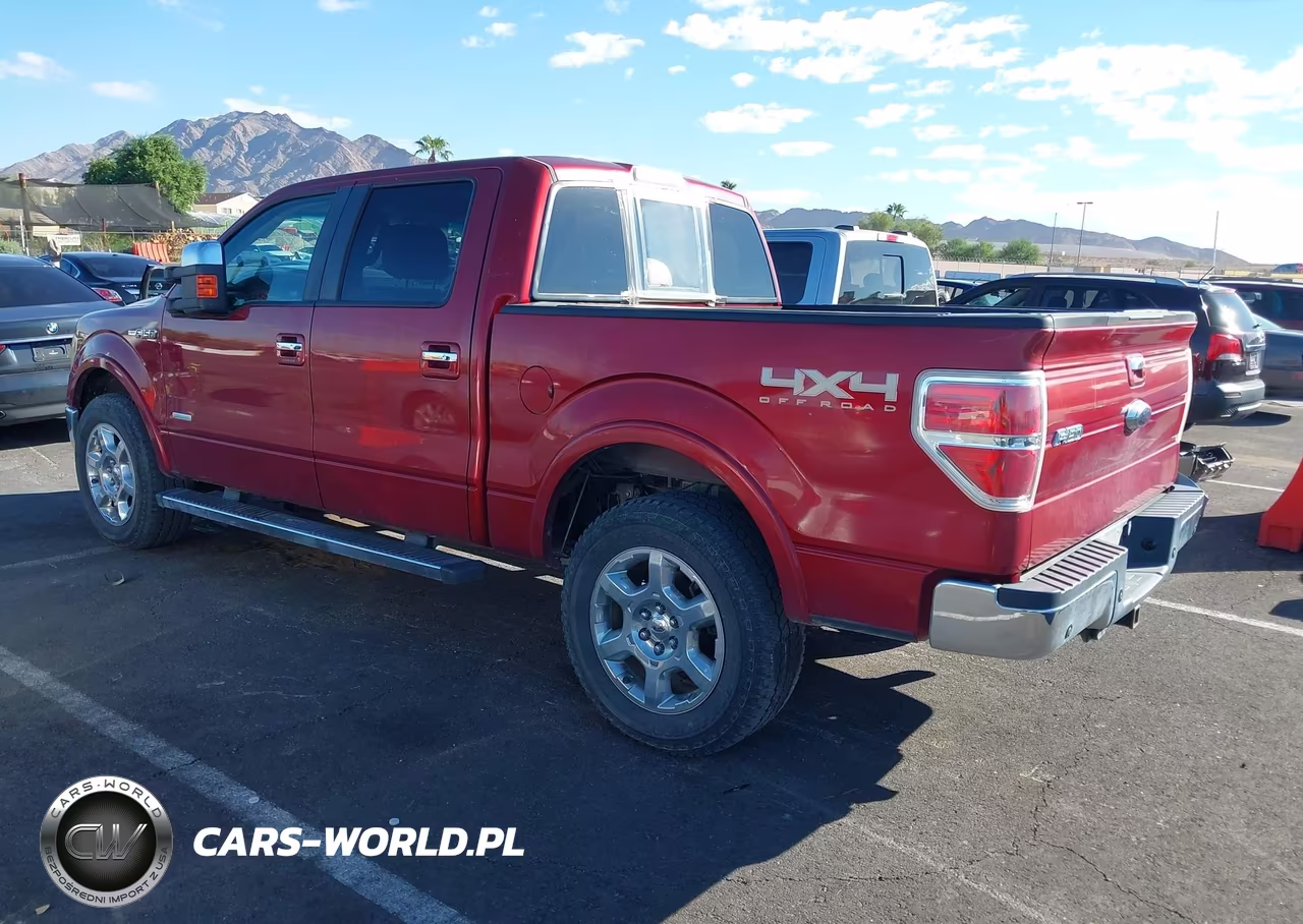 2013 Ford F-150 Lariat VIN:1FTFW1ET9DFB37510 - 3