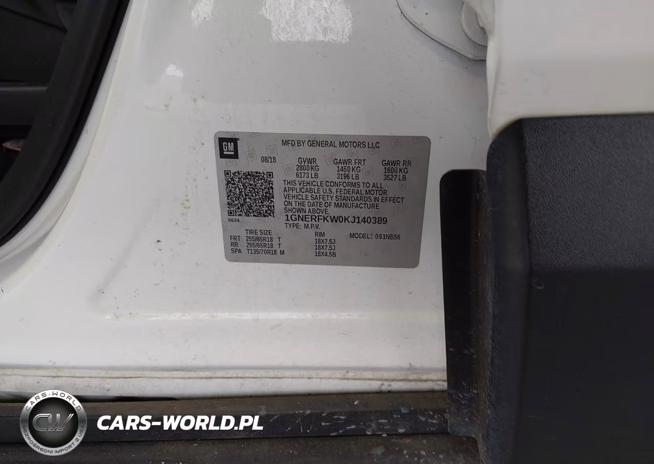 2019 Chevrolet Traverse Ls VIN:1GNERFKW0KJ140389 - 9