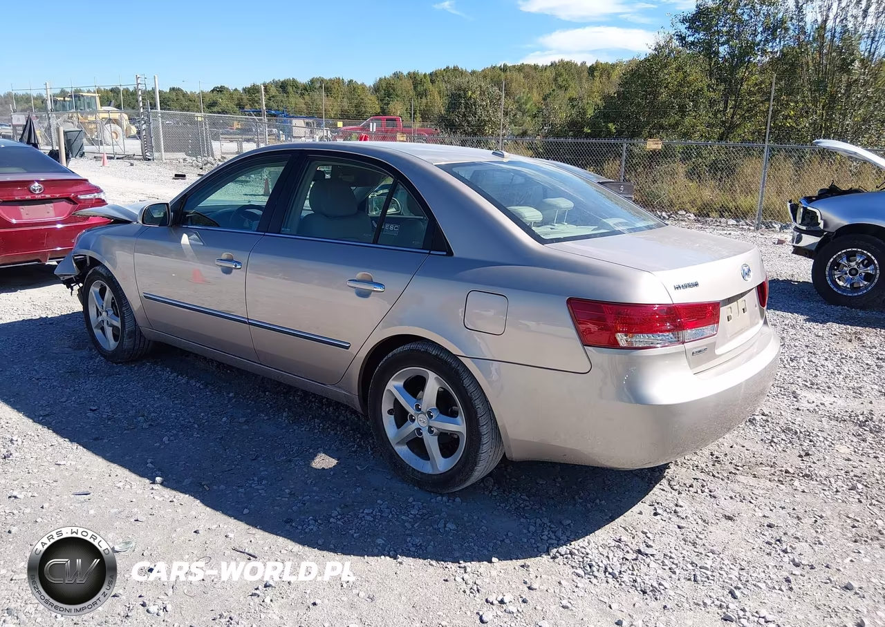 2008 Hyundai Sonata Limited-Se VIN:5NPEU46C28H358816 - 3