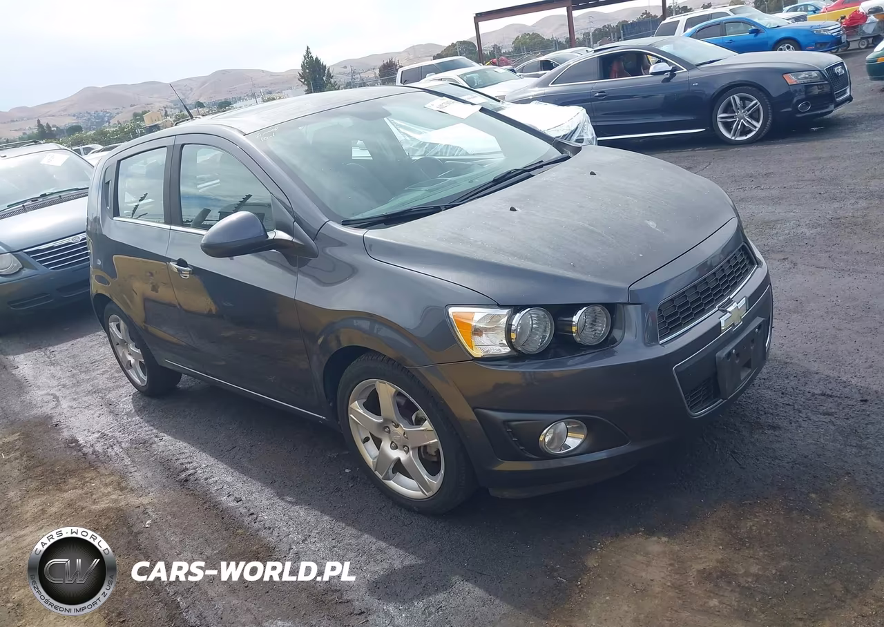 2013 Chevrolet Sonic Ltz Manual