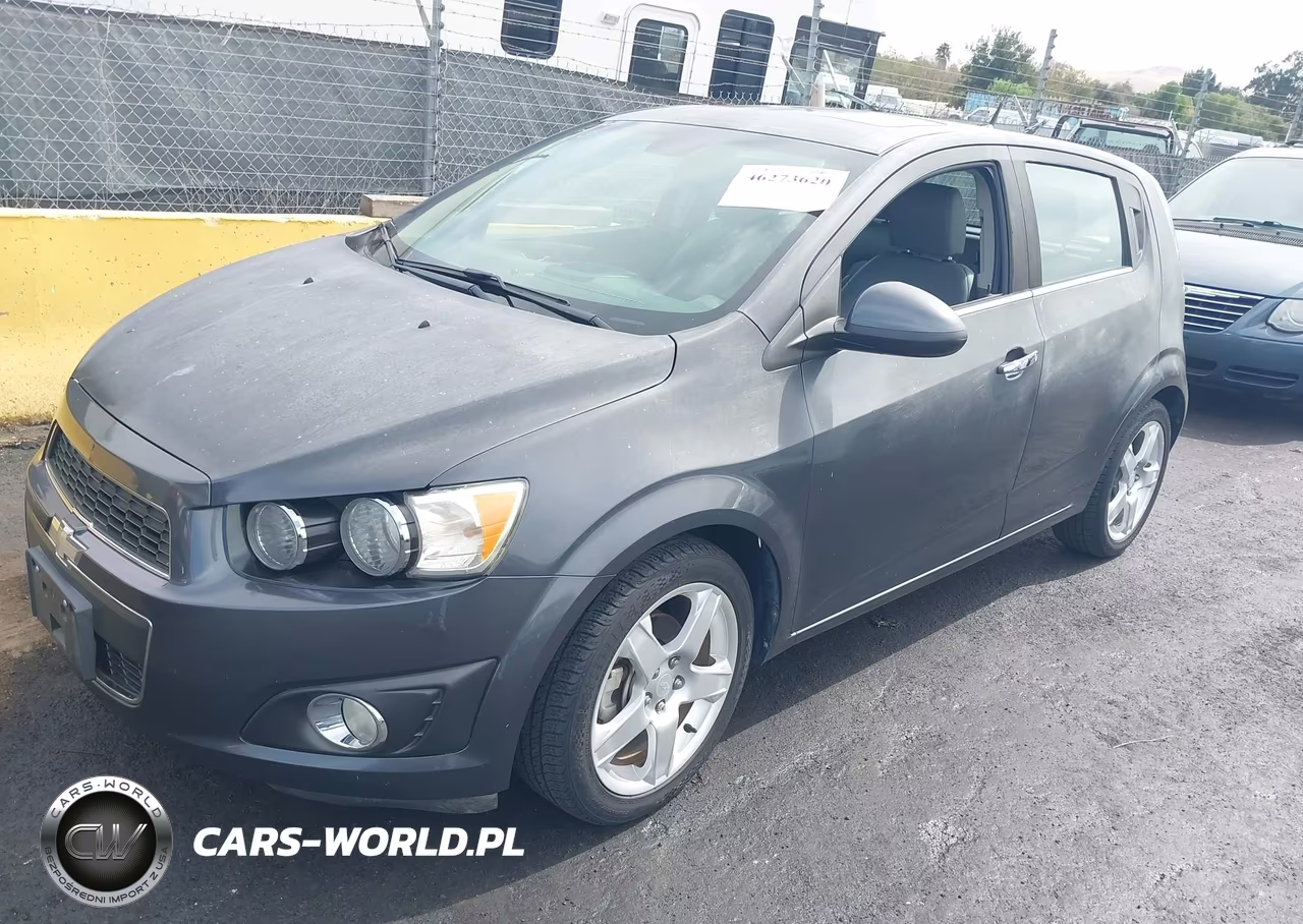 2013 Chevrolet Sonic Ltz Manual VIN:1G1JF6SB9D4209362 - 2