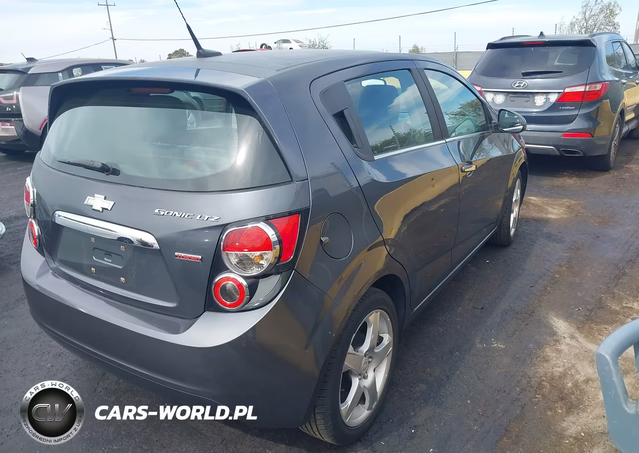 2013 Chevrolet Sonic Ltz Manual VIN:1G1JF6SB9D4209362 - 4