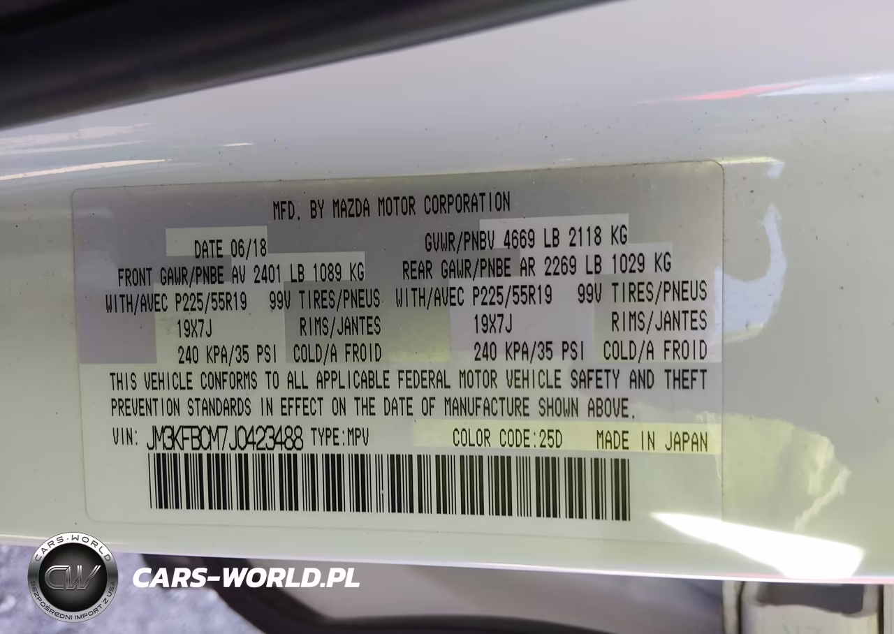 2018 Mazda Cx-5 Touring VIN:JM3KFBCM7J0423488 - 9
