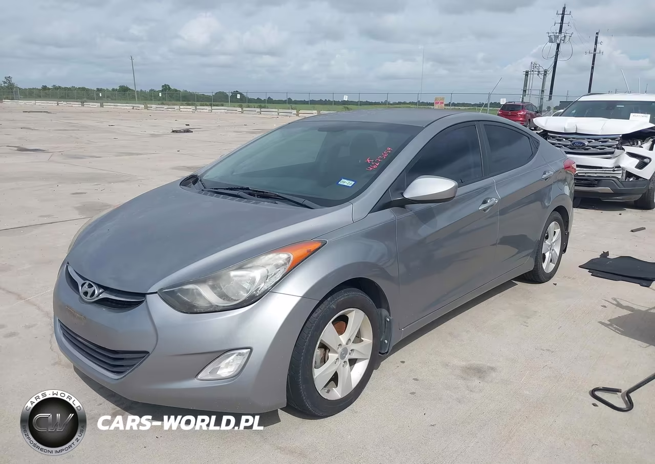 2013 Hyundai Elantra Gls VIN:KMHDH4AE9DU930632 - 2