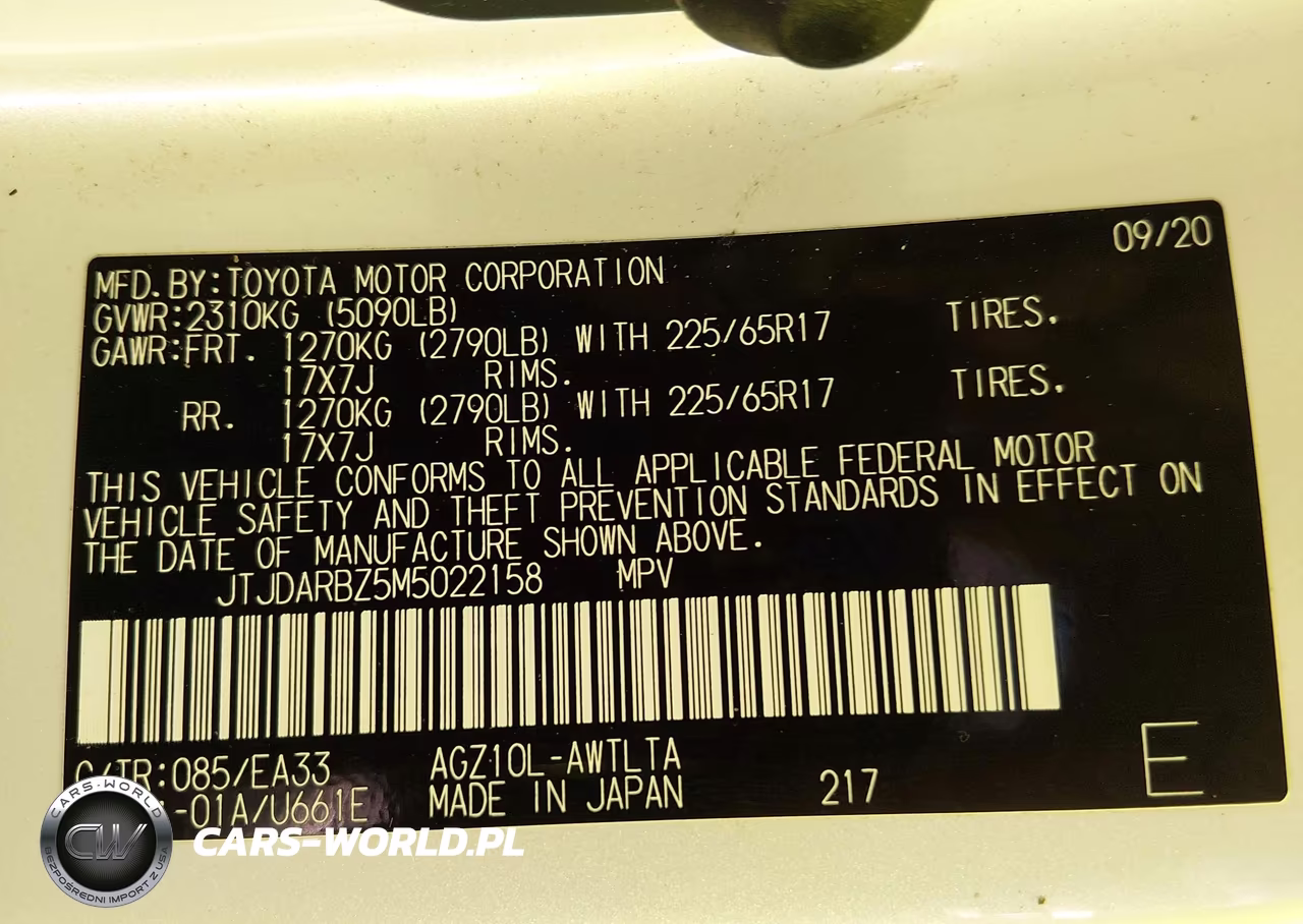 2021 Lexus Nx 300 Base VIN:JTJDARBZ5M5022158 - 9
