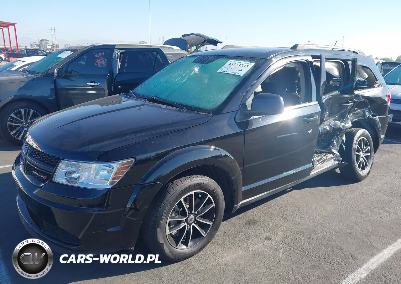 2018 Dodge Journey Se VIN:3C4PDCAB1JT167184 - 2