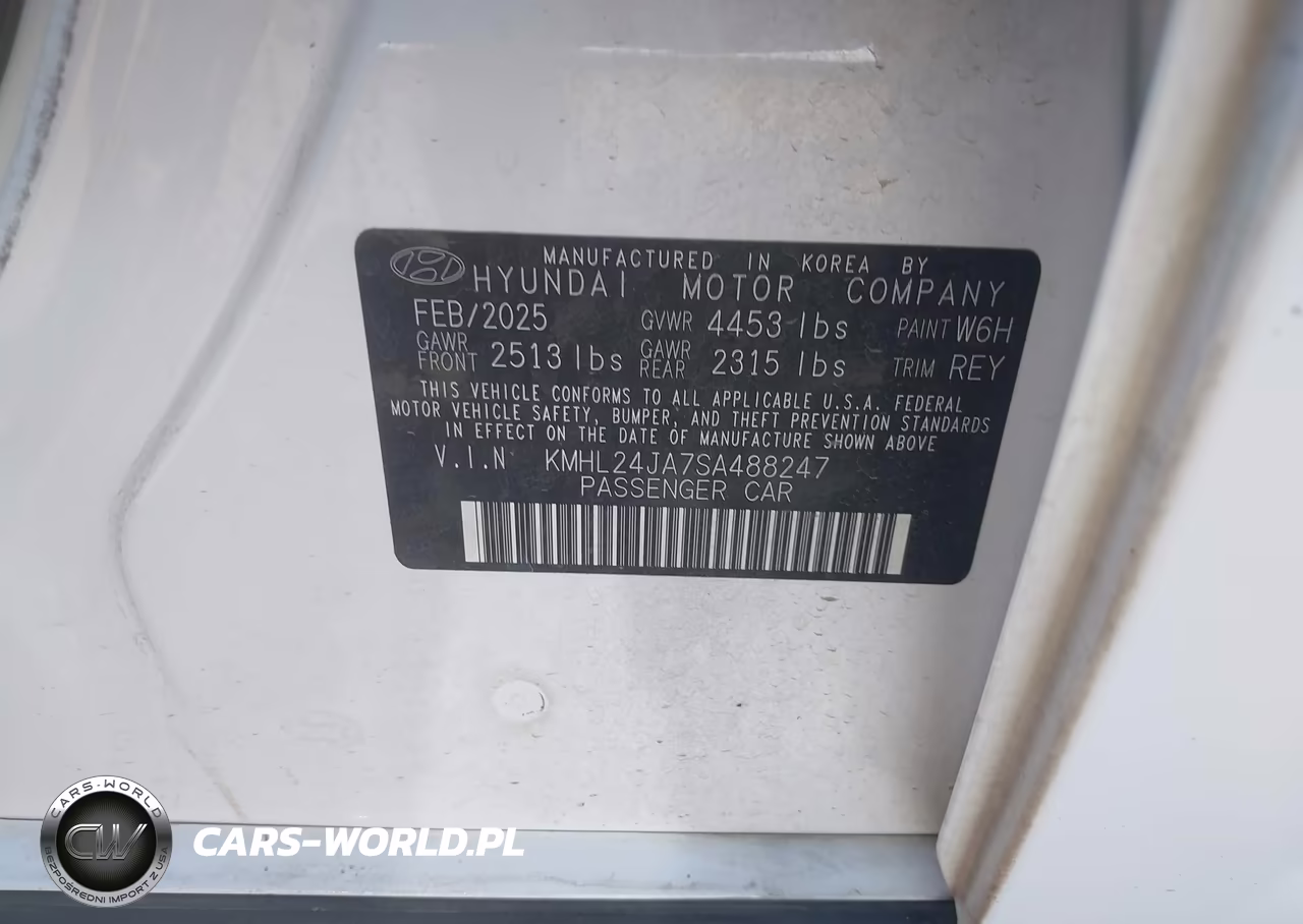 2025 Hyundai Sonata Se VIN:KMHL24JA7SA488247 - 9