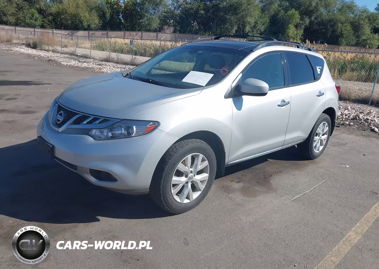 2014 Nissan Murano S-Sl-Sv-Le VIN:JN8AZ1MW5EW525207 - 2