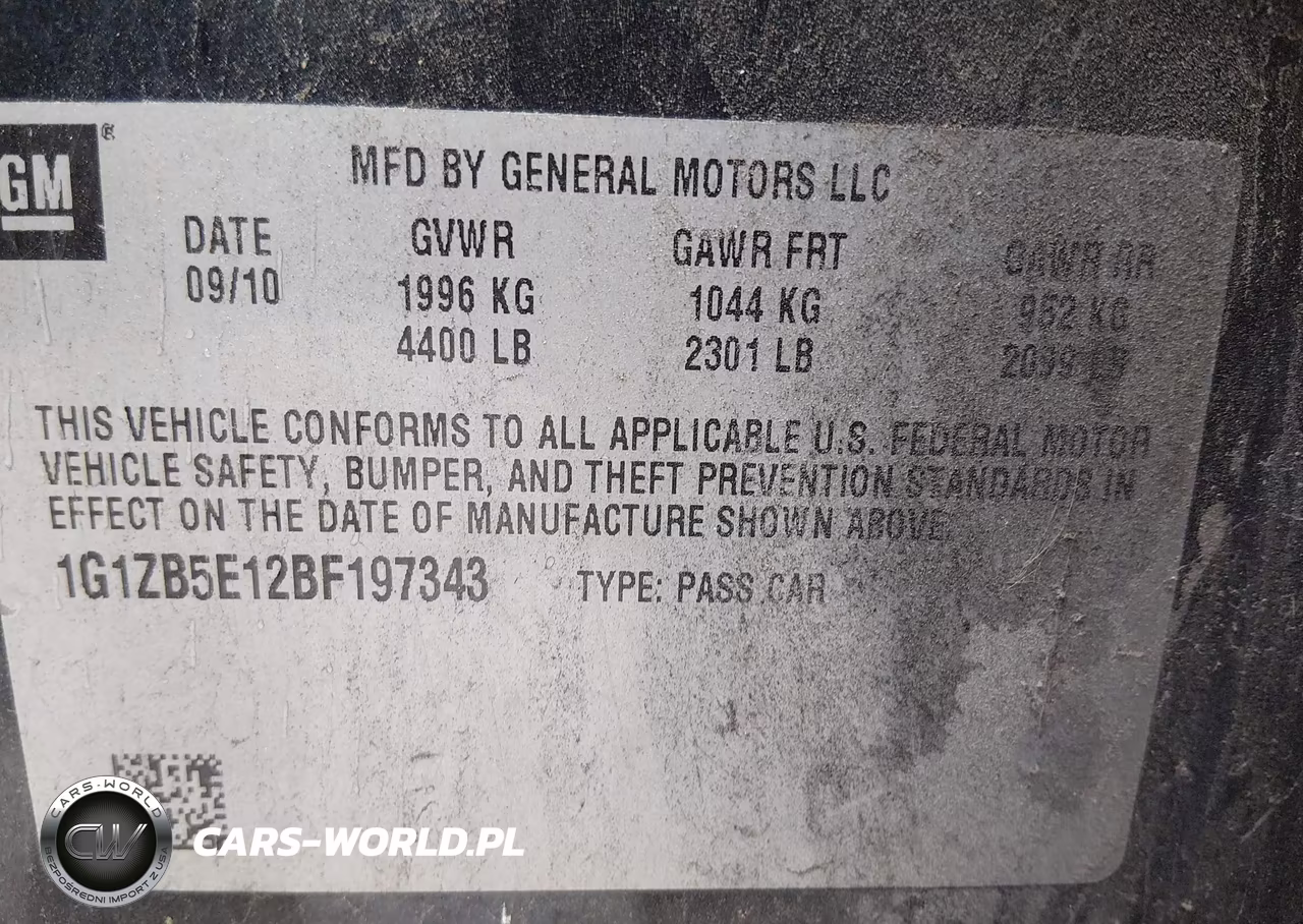 2011 Chevrolet Malibu Ls VIN:1G1ZB5E12BF197343 - 9
