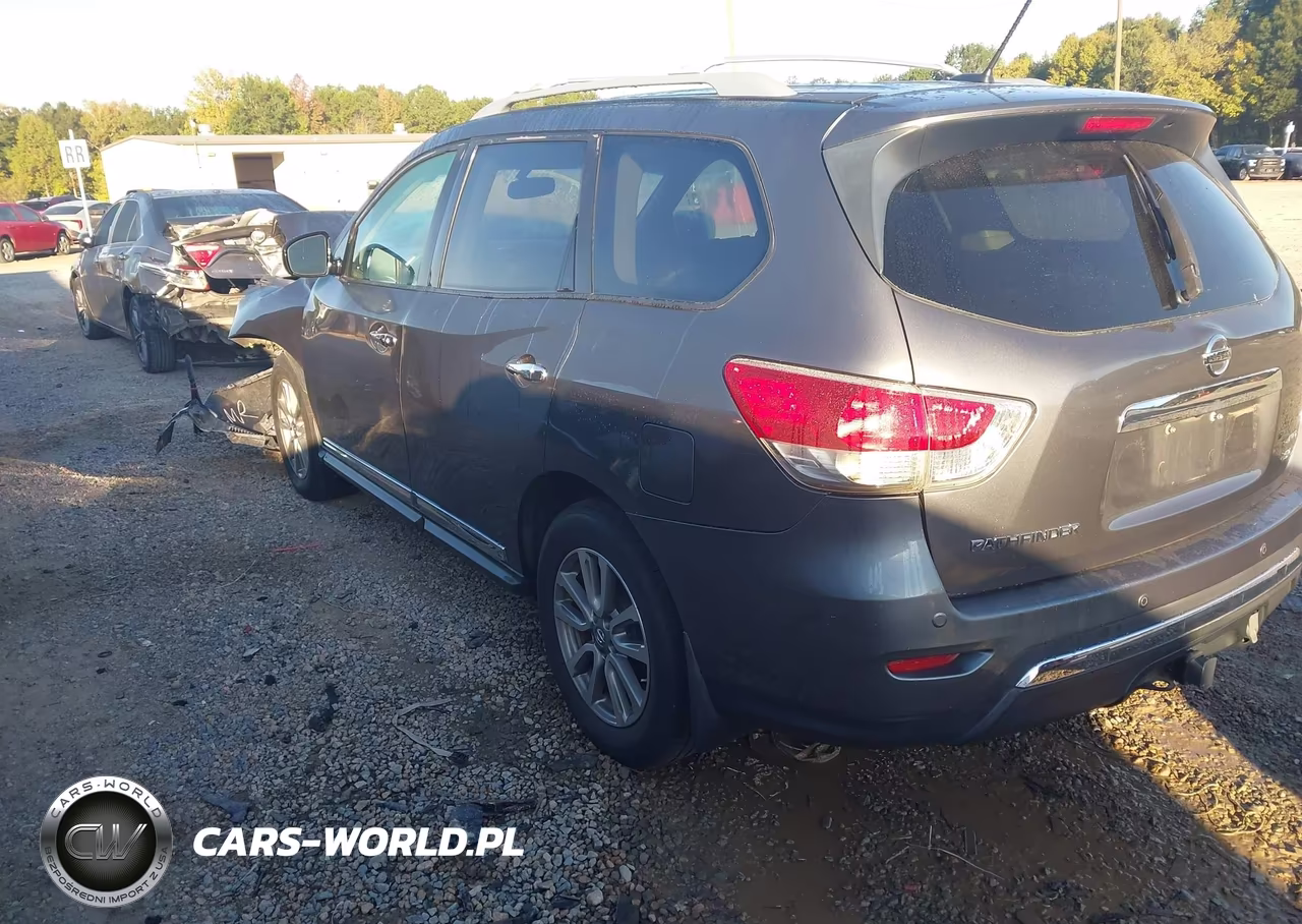 2015 Nissan Pathfinder Sl VIN:5N1AR2MMXFC615404 - 3
