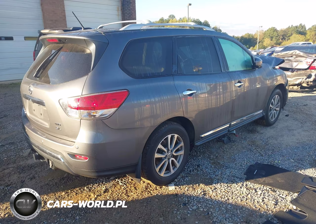 2015 Nissan Pathfinder Sl VIN:5N1AR2MMXFC615404 - 4