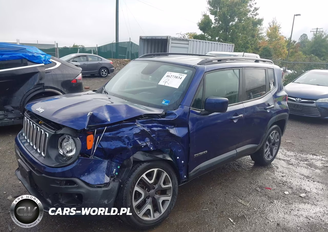 2018 Jeep Renegade Latitude 4X4 VIN:ZACCJBBB4JPH66376 - 2