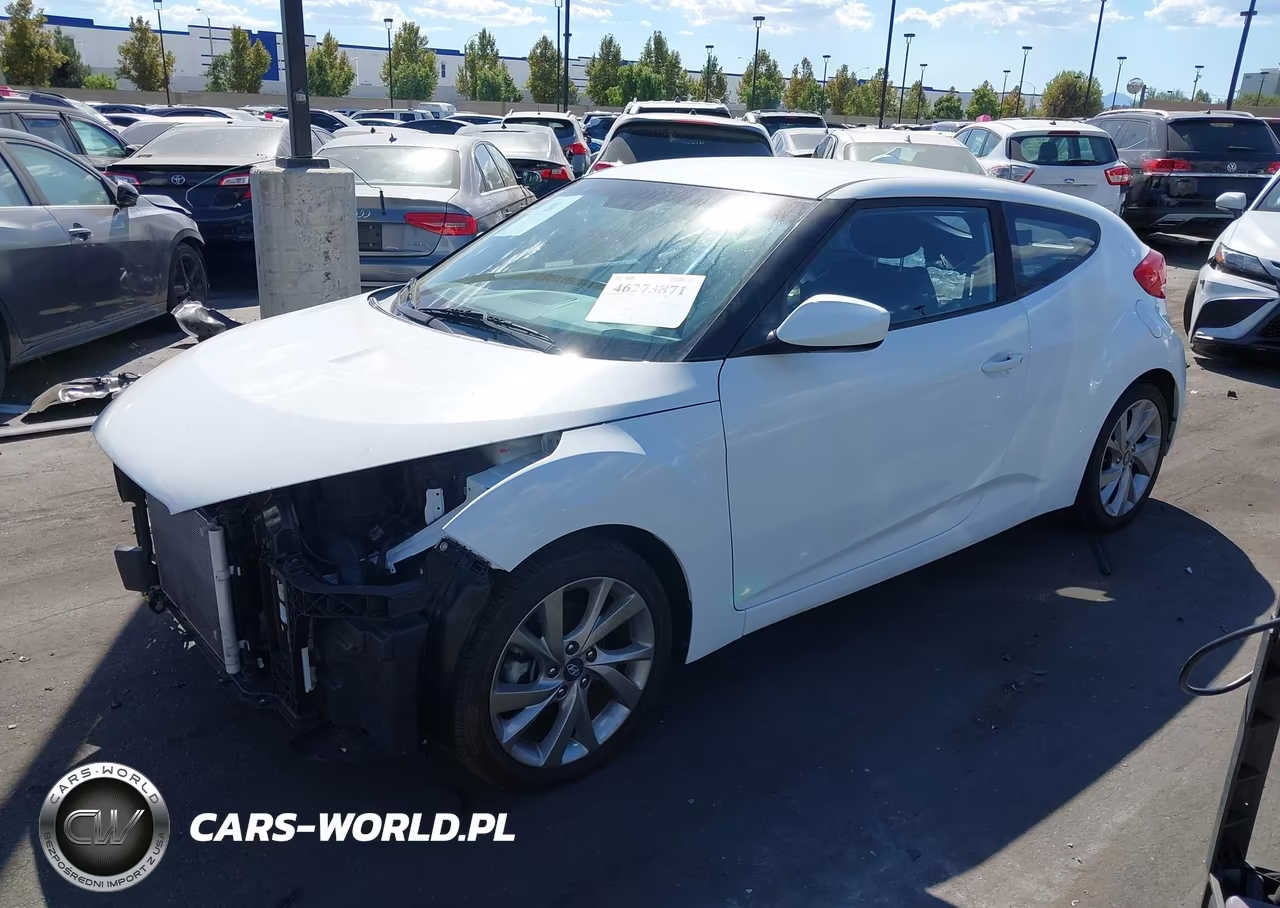 2016 Hyundai Veloster VIN:KMHTC6AD9GU270755 - 2