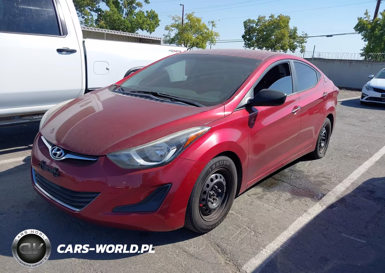 2016 Hyundai Elantra Se VIN:5NPDH4AE0GH710959 - 2