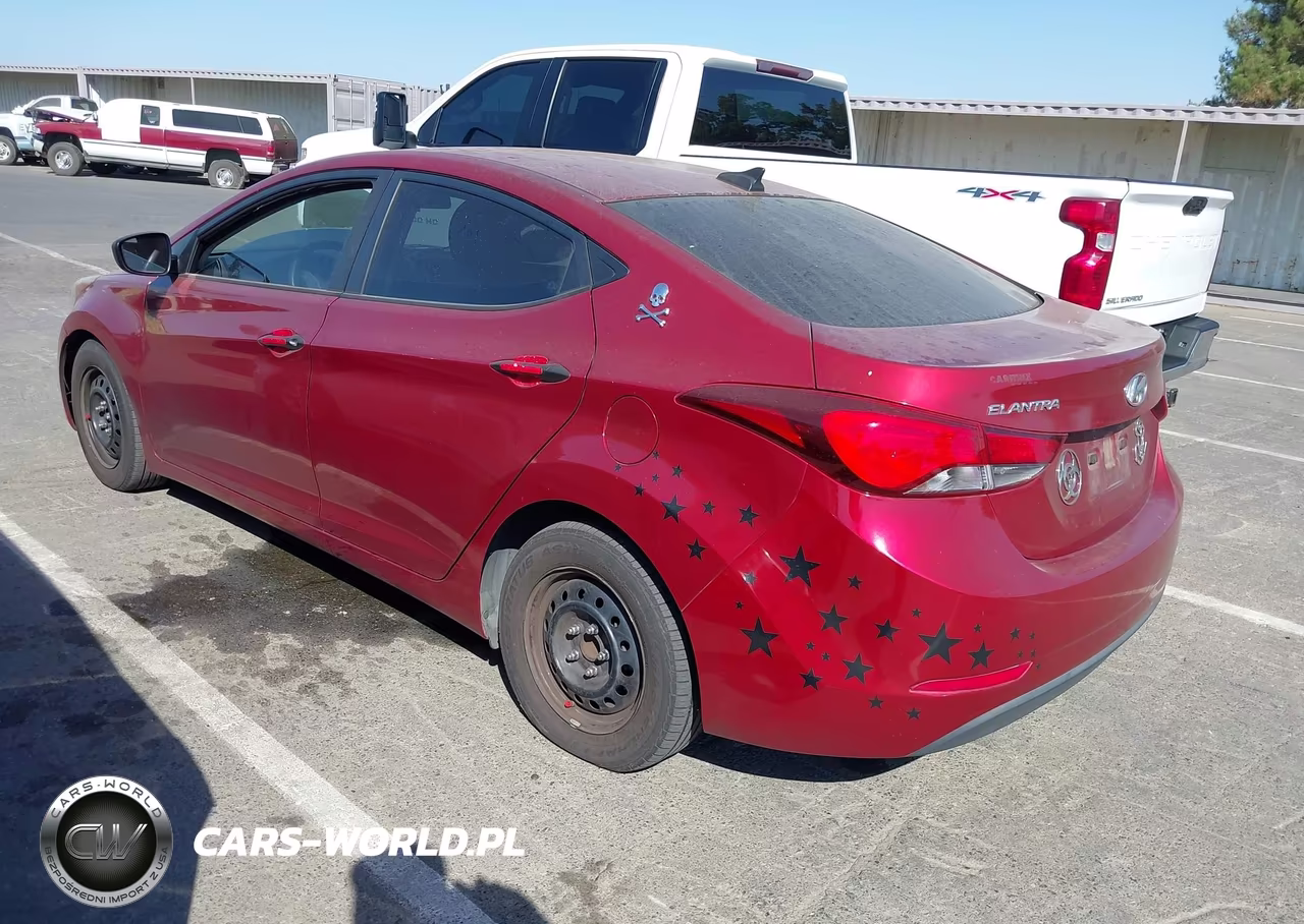2016 Hyundai Elantra Se VIN:5NPDH4AE0GH710959 - 3