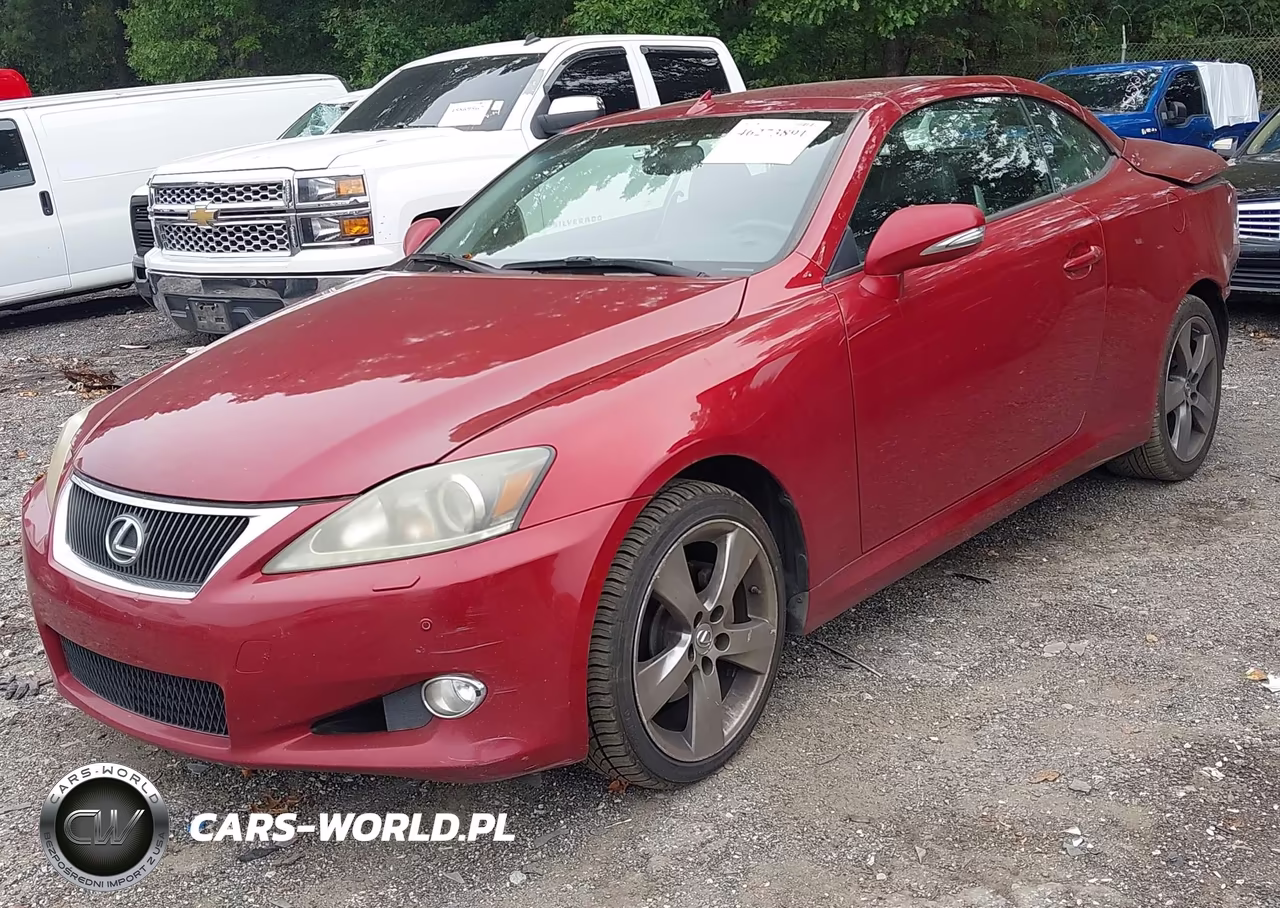 2011 Lexus Is 250C VIN:JTHFF2C26B2521148 - 2