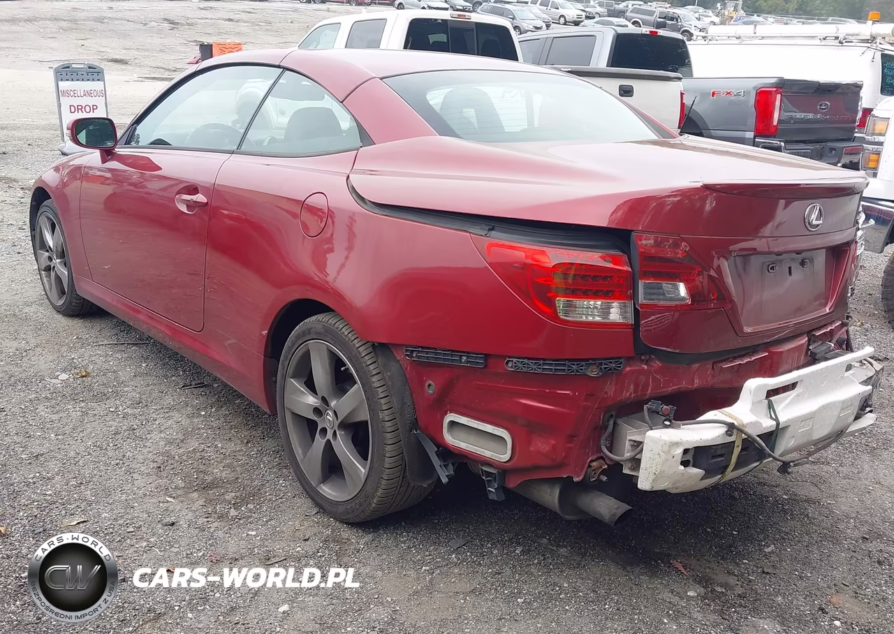 2011 Lexus Is 250C VIN:JTHFF2C26B2521148 - 3