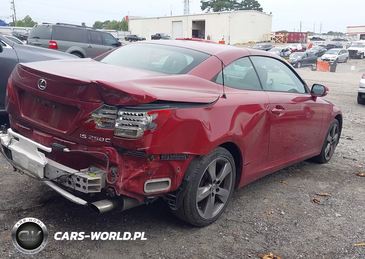 2011 Lexus Is 250C VIN:JTHFF2C26B2521148 - 4