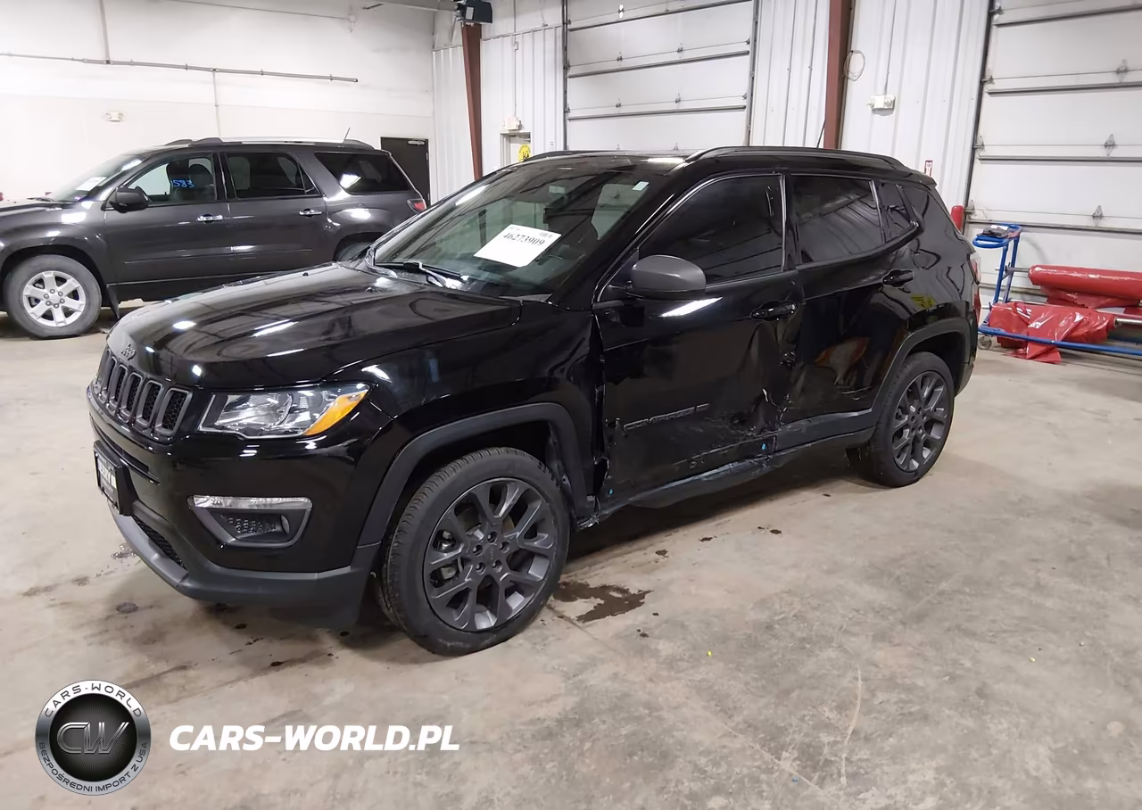 2021 Jeep Compass 80Th Anniversary 4X4 VIN:3C4NJDEB9MT526012 - 2