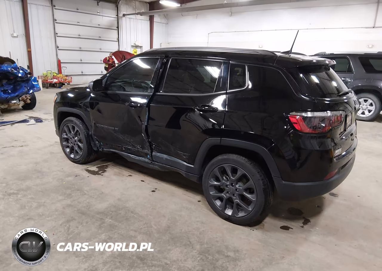 2021 Jeep Compass 80Th Anniversary 4X4 VIN:3C4NJDEB9MT526012 - 3