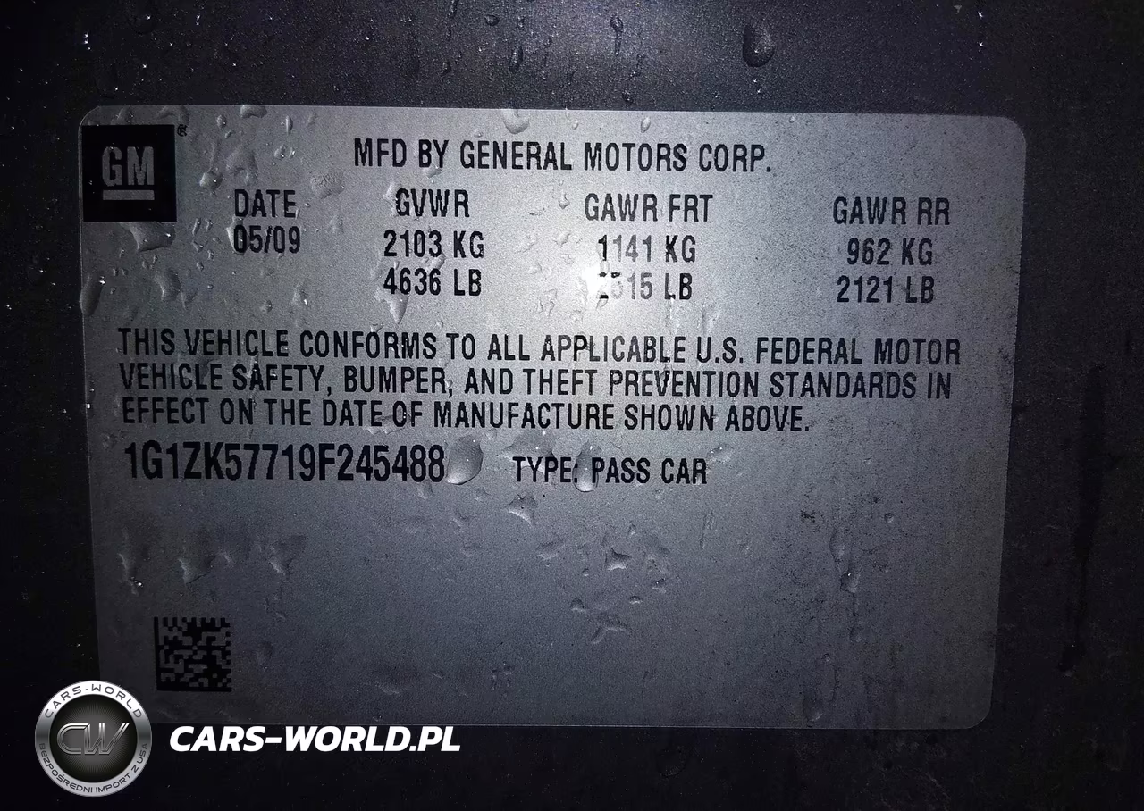 2009 Chevrolet Malibu Ltz VIN:1G1ZK57719F245488 - 9