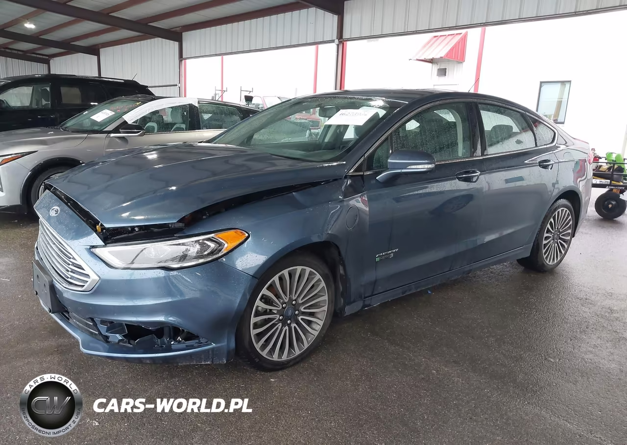 2018 Ford Fusion Energi Se Luxury VIN:3FA6P0PU7JR164383 - 2