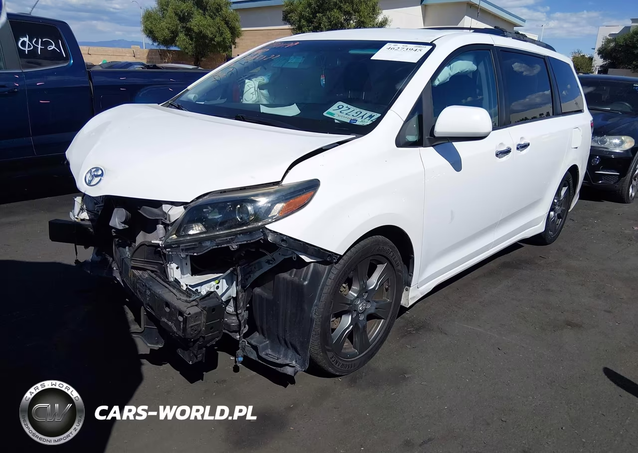 2017 Toyota Sienna Se 8 Passenger VIN:5TDXZ3DC4HS789465 - 2