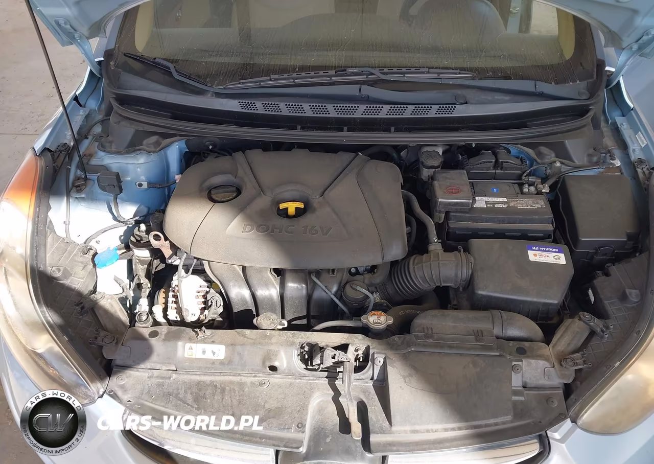 2013 Hyundai Elantra Gls VIN:KMHDH4AE9DU539089 - 10